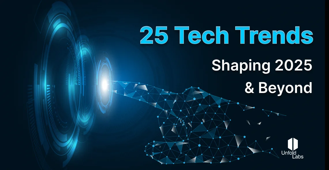 25 Tech Trends Shaping 2025 & Beyond